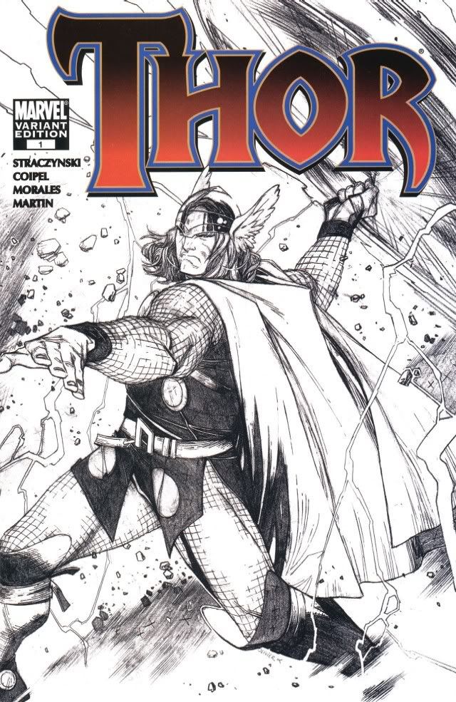 Capas De Thor 1 No Atacado ~ Universo Marvel 616
